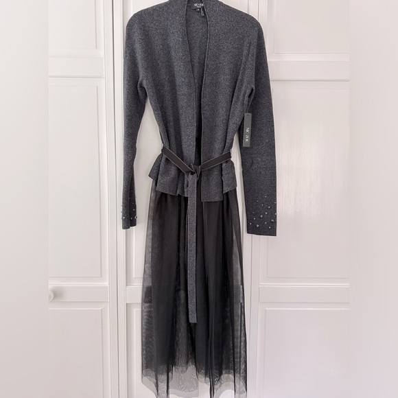 🎉HP🎉 NWT NIC+ZOE Tulle Skirted Kimono - Picture 2 of 7